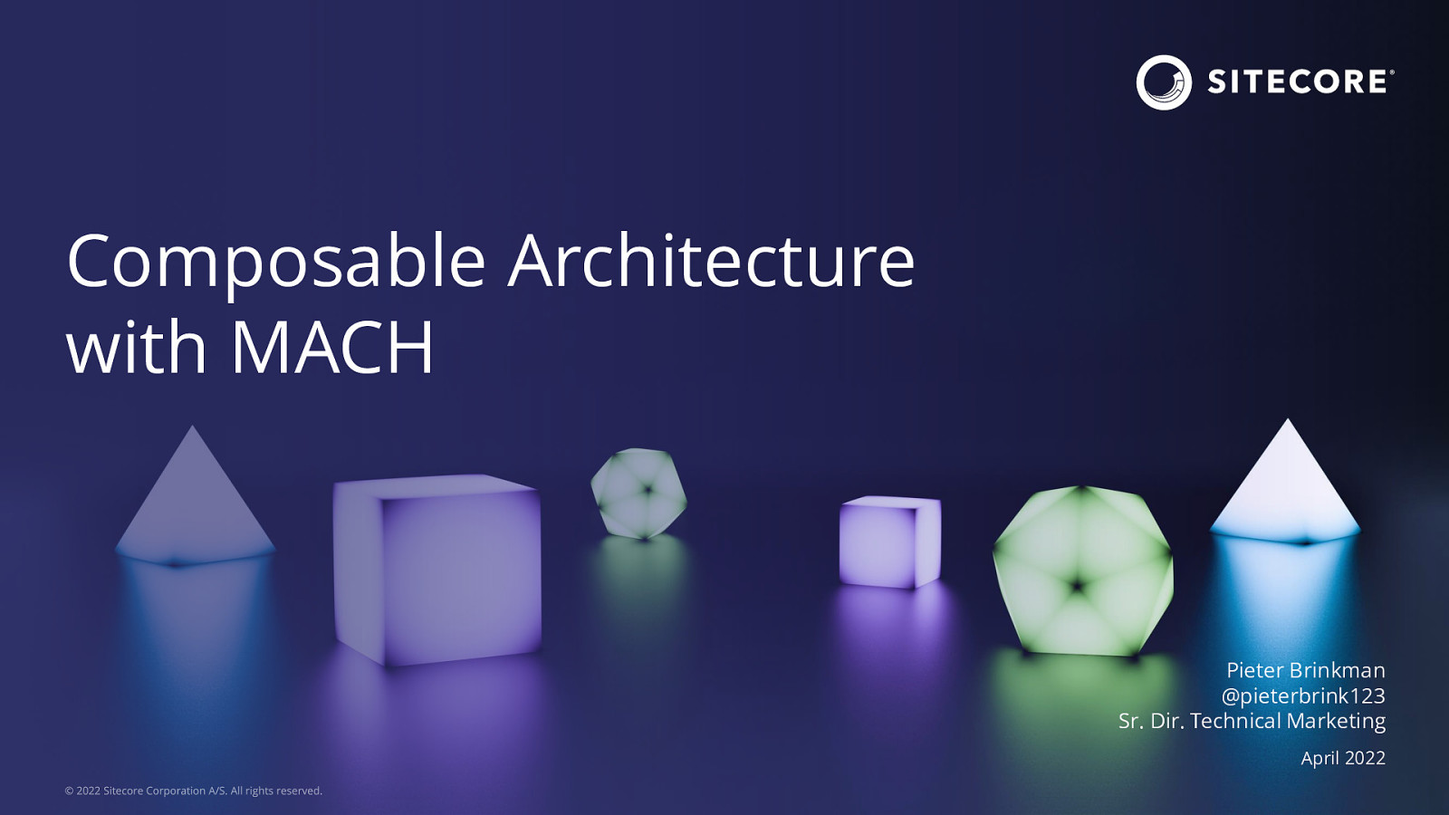 Composable DXP with MACH Architecture