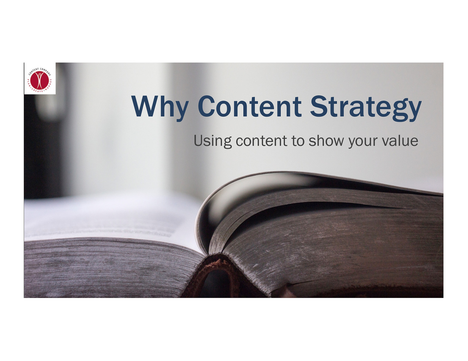 Introduction to Content Strategy