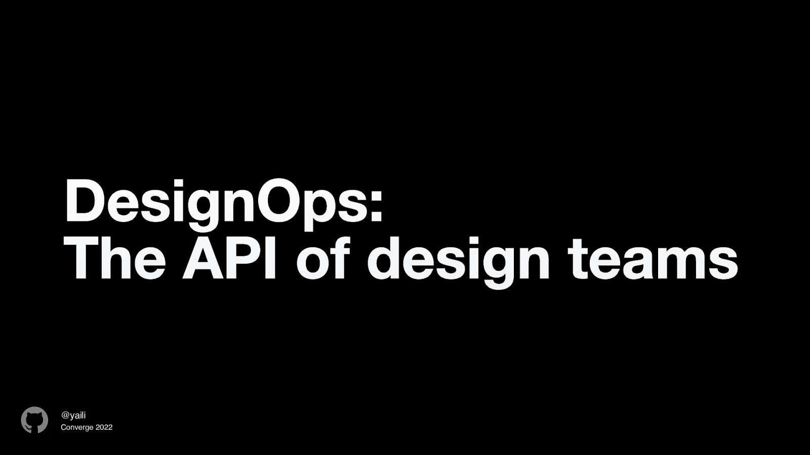 DesignOps: The API of design teams by Inayaili León