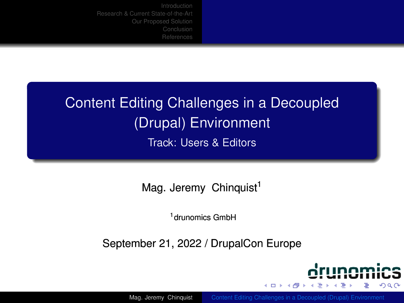 Content Editing Challenges in a Decoupled (Drupal) Environment