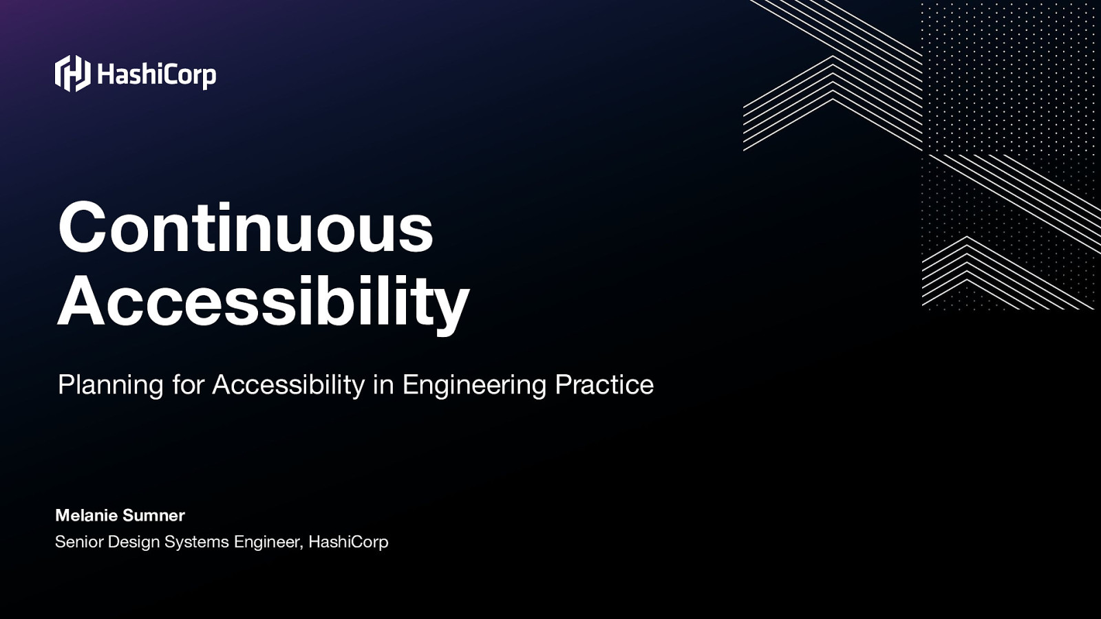 Continuous Accessibility
