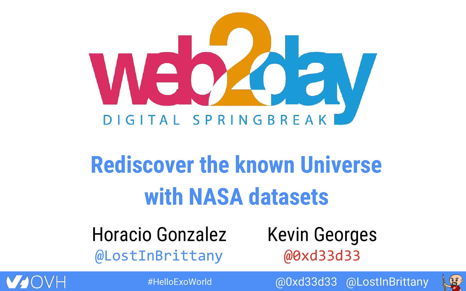  Rediscover the known Universe with NASA datasets