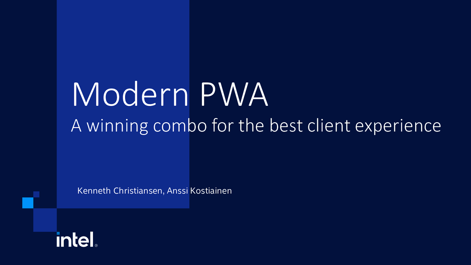 Modern PWA, a winning combo for the best client experience