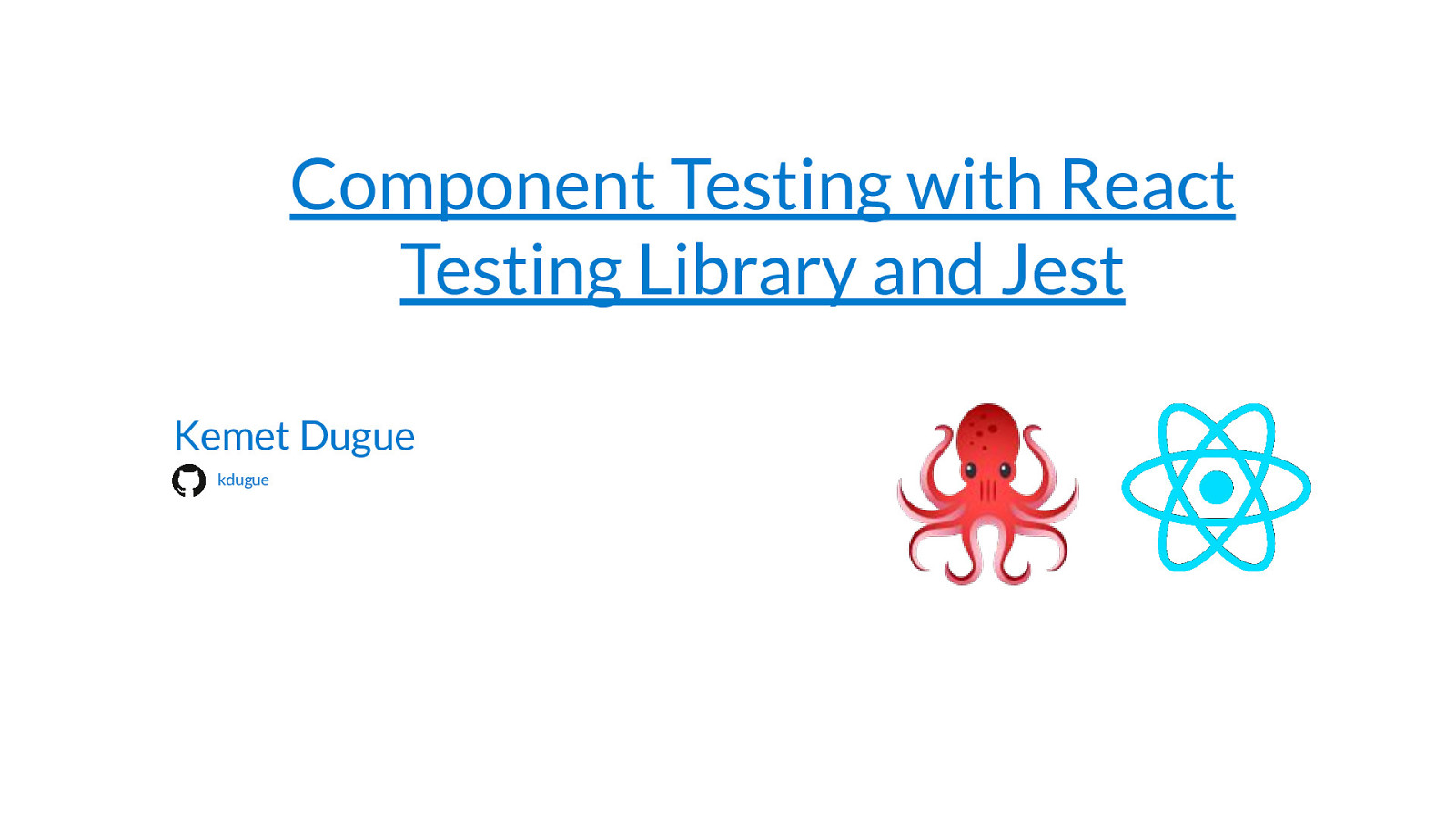 Component Testing with React Testing Library and Jest