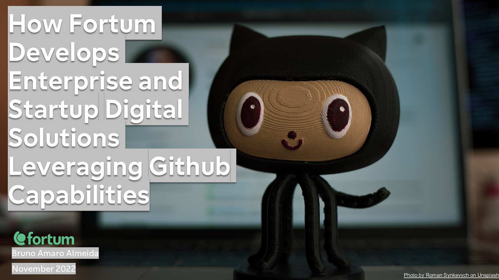 How Fortum Develops Enterprise and Startup Digital Solutions Leveraging Github Capabilities