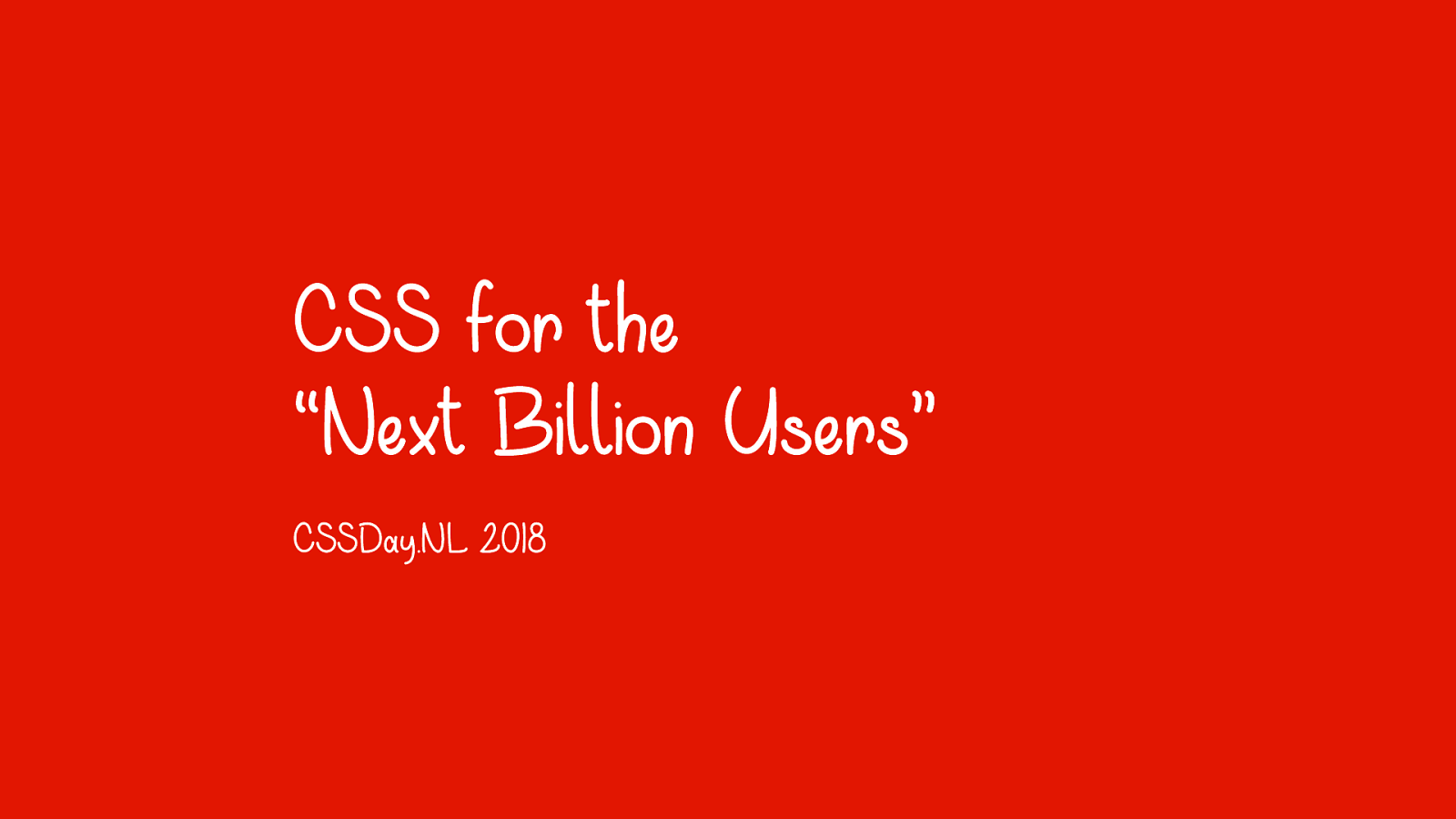 CSS for the Next Billion Users by Ire Aderinokun
