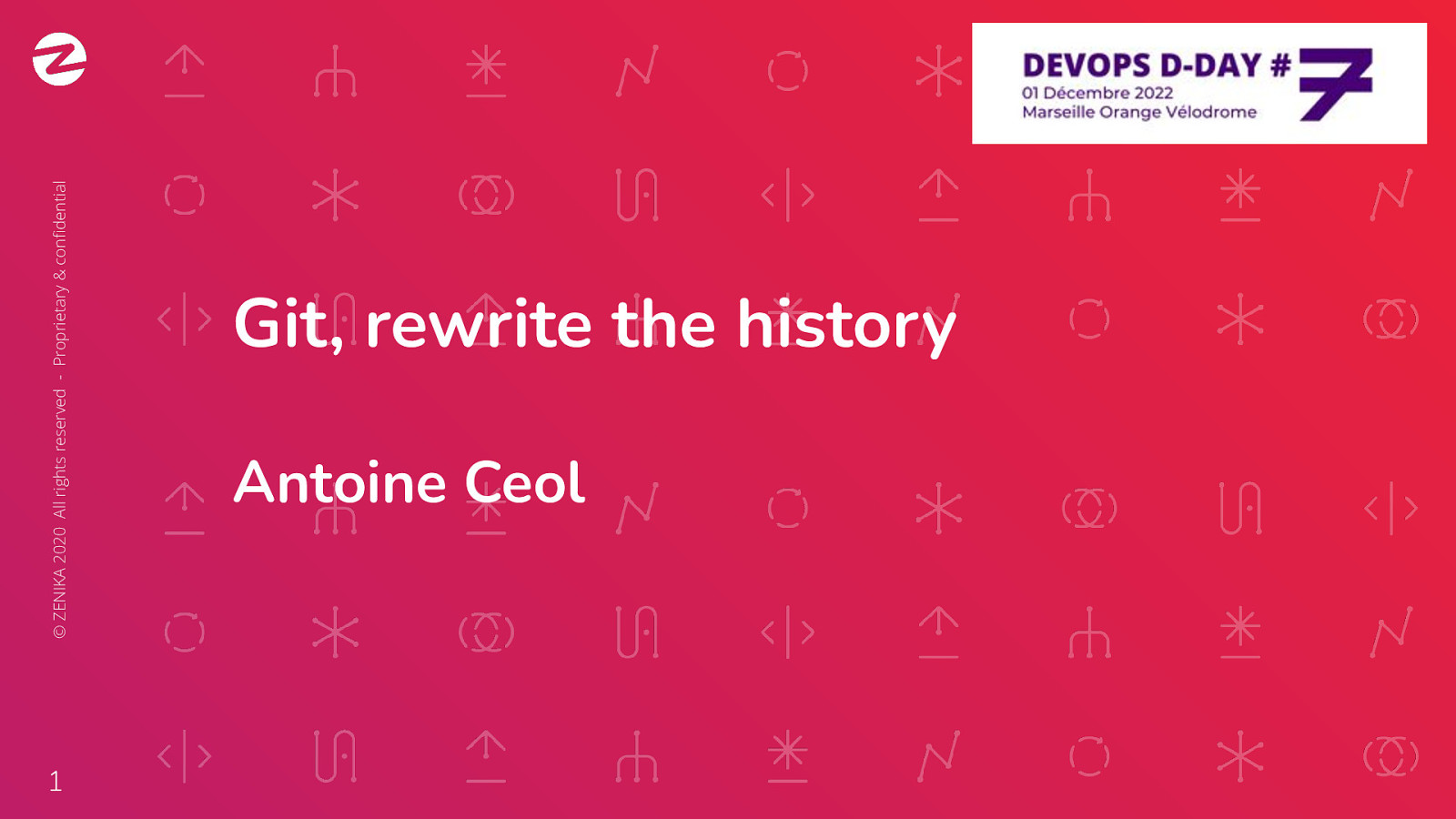 Git, rewrite the history