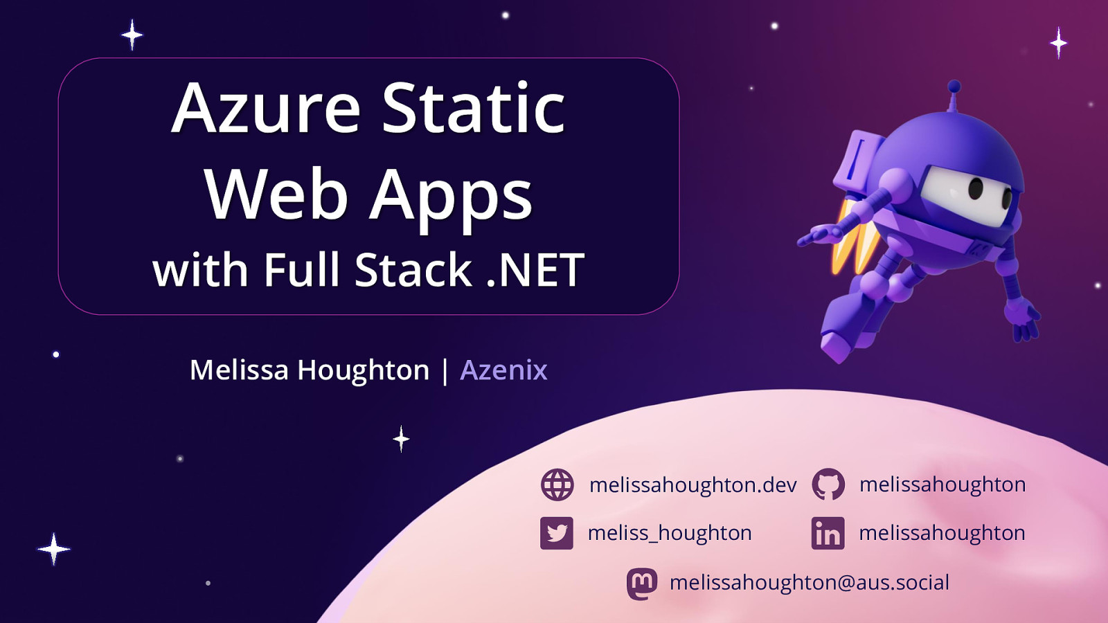 Azure Static Web Apps with Full Stack .NET