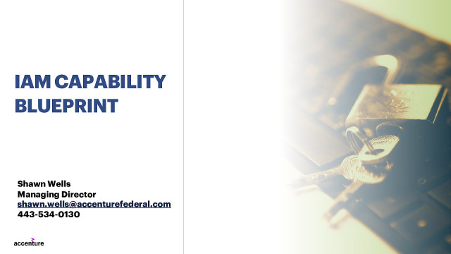 IAM Capability Blueprint