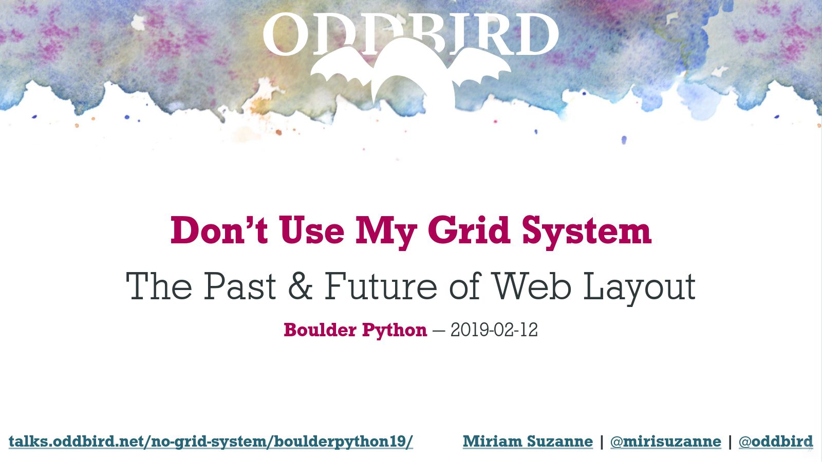 Don’t Use My Grid System (or any others)