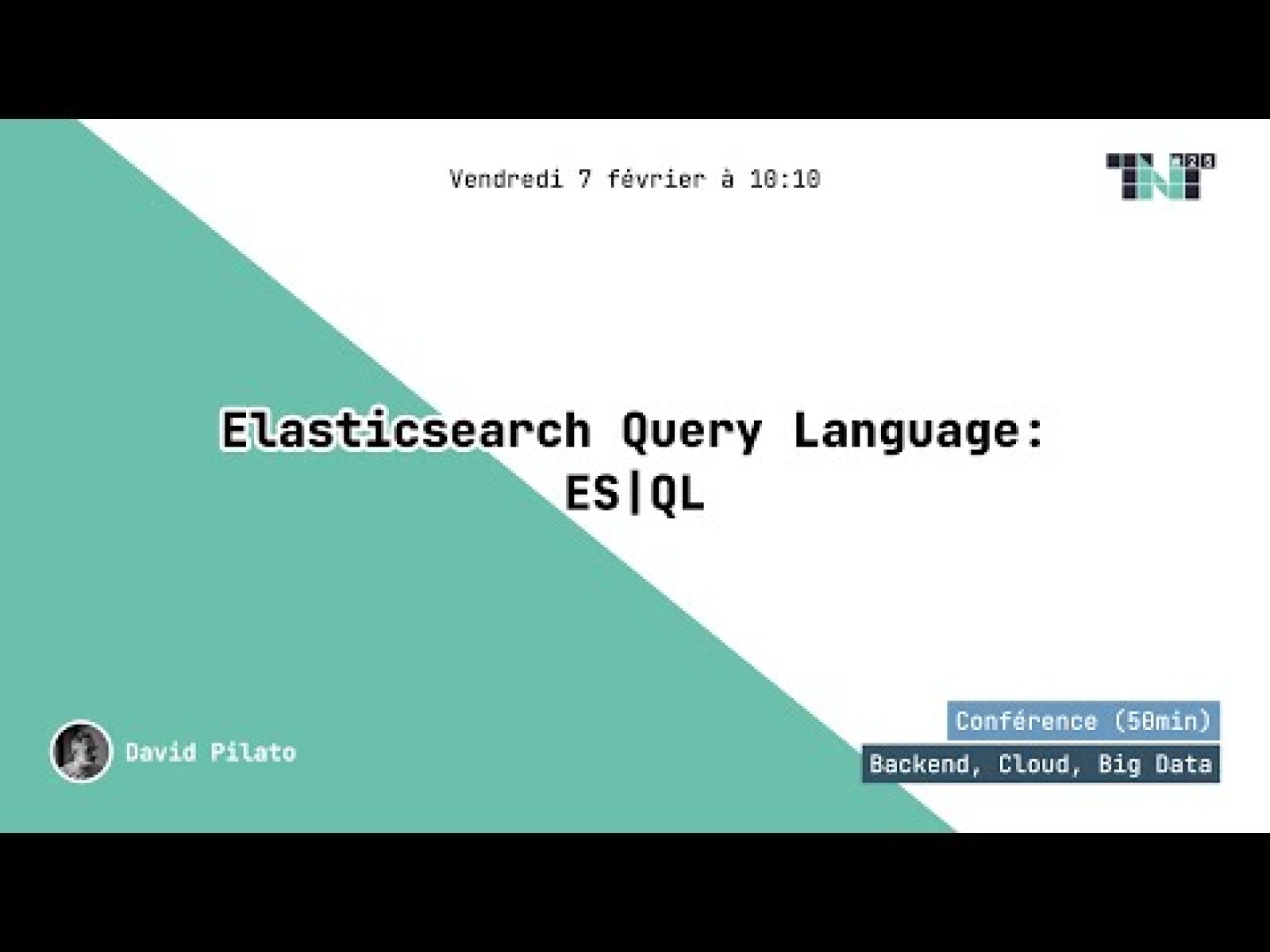 Elasticsearch Query Language: ES|QL