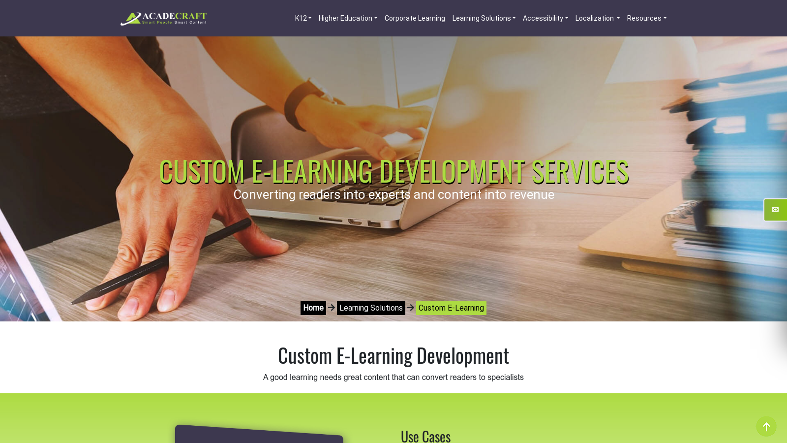 E-learning Content Development Service