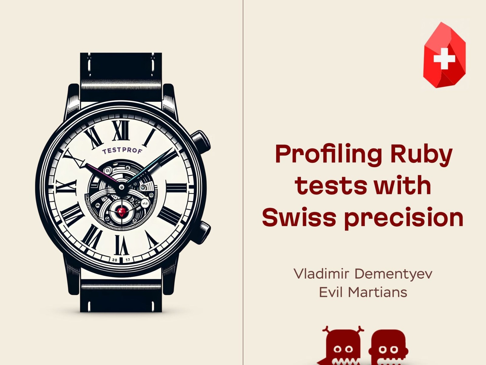 Profiling Ruby tests with Swiss precision