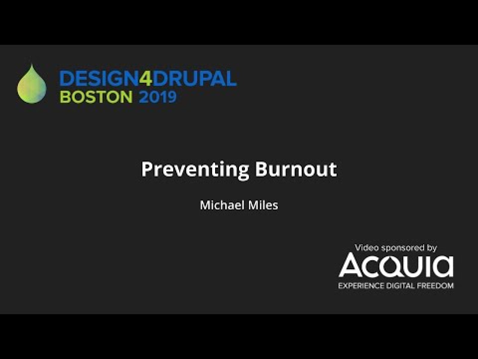 Preventing burnout