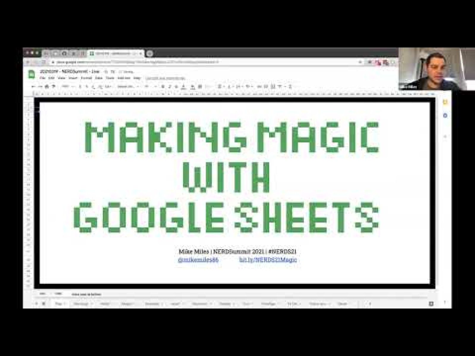 Making magic with Google Sheets