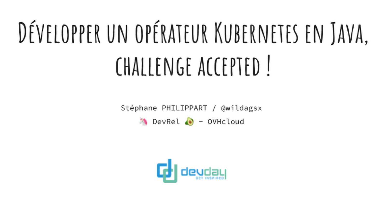 Développer un opérateur Kubernetes en Java, challenge accepted !