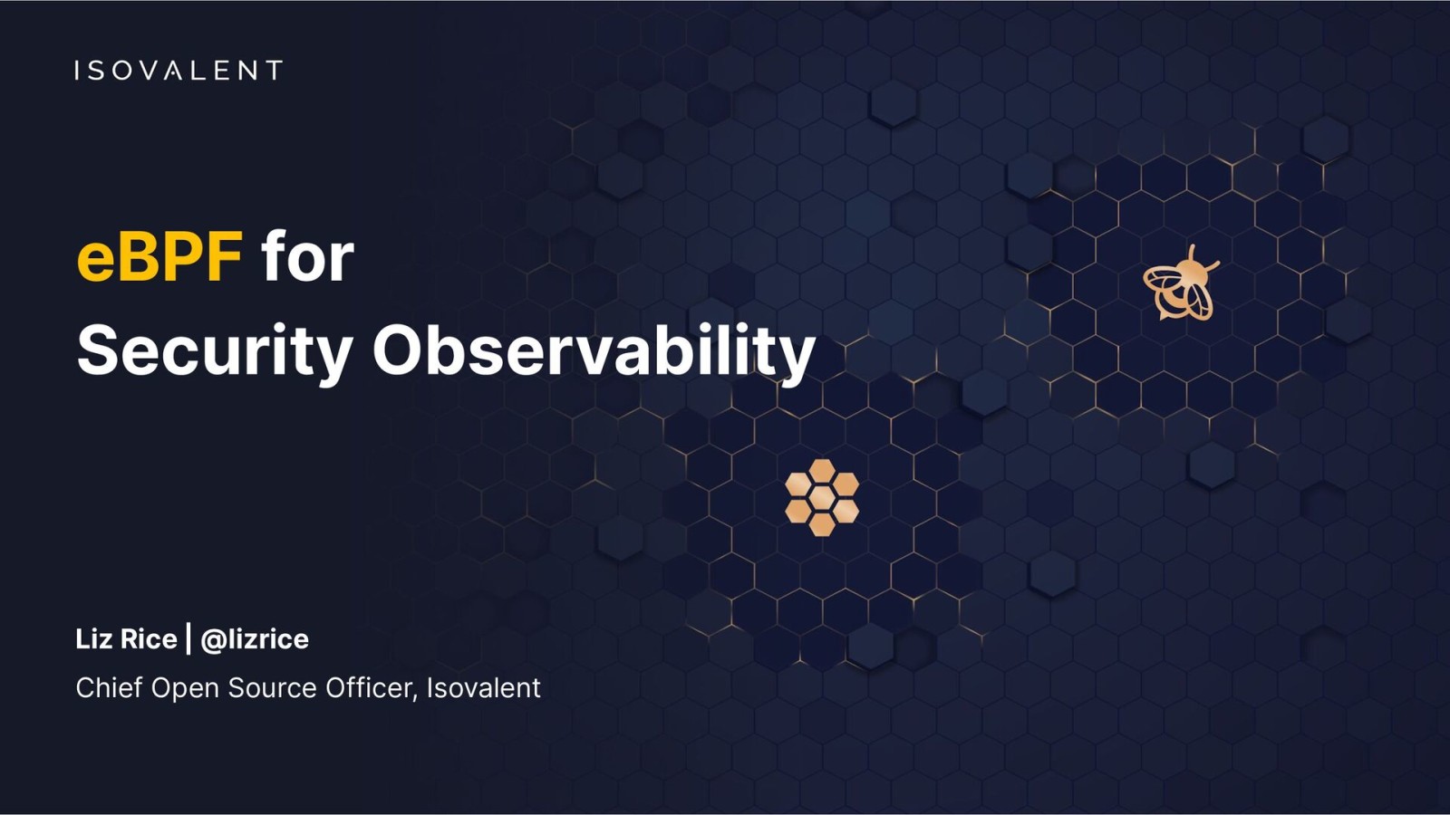 eBPF for security observability