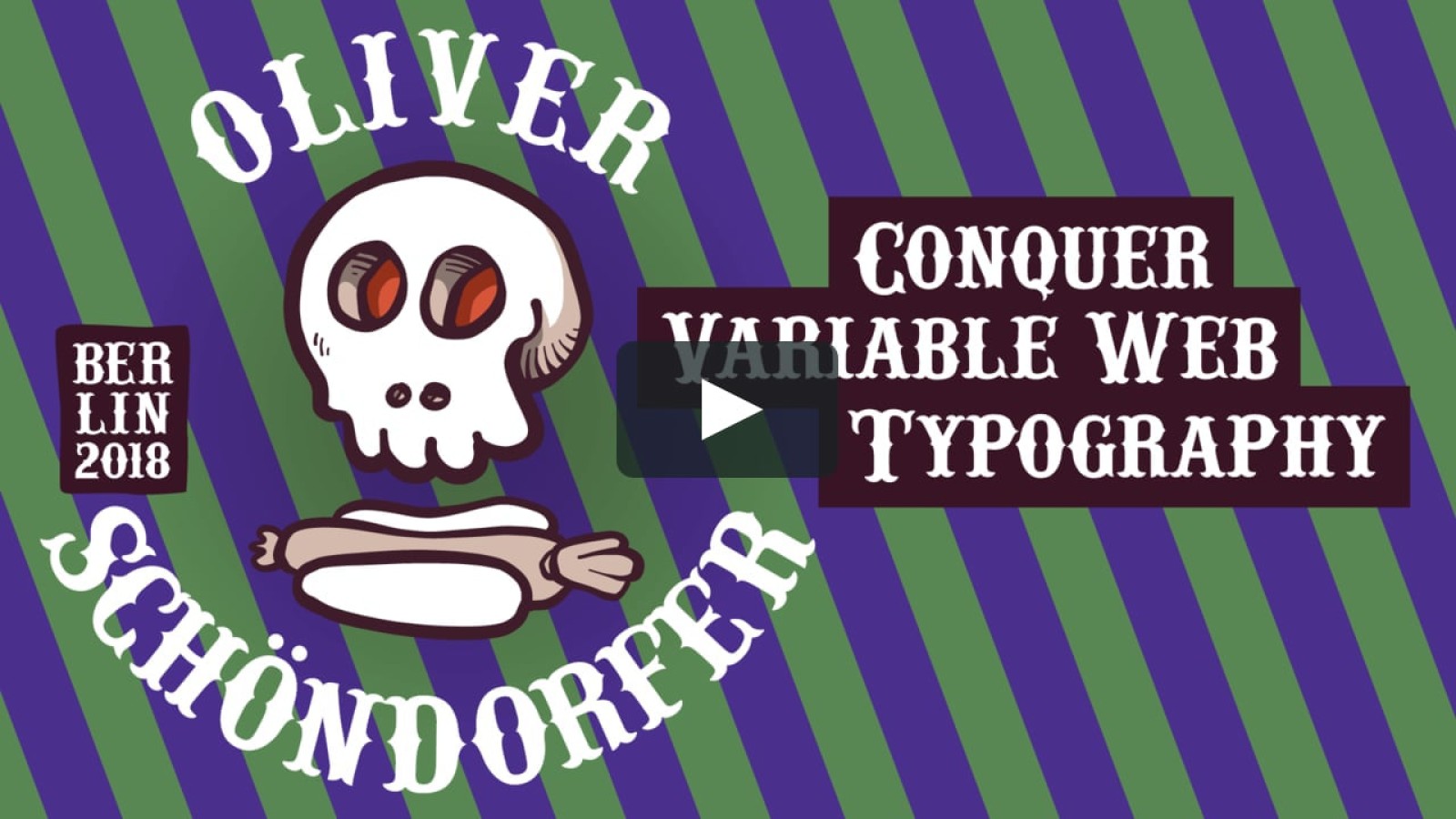 Conquer Variable Web Typography