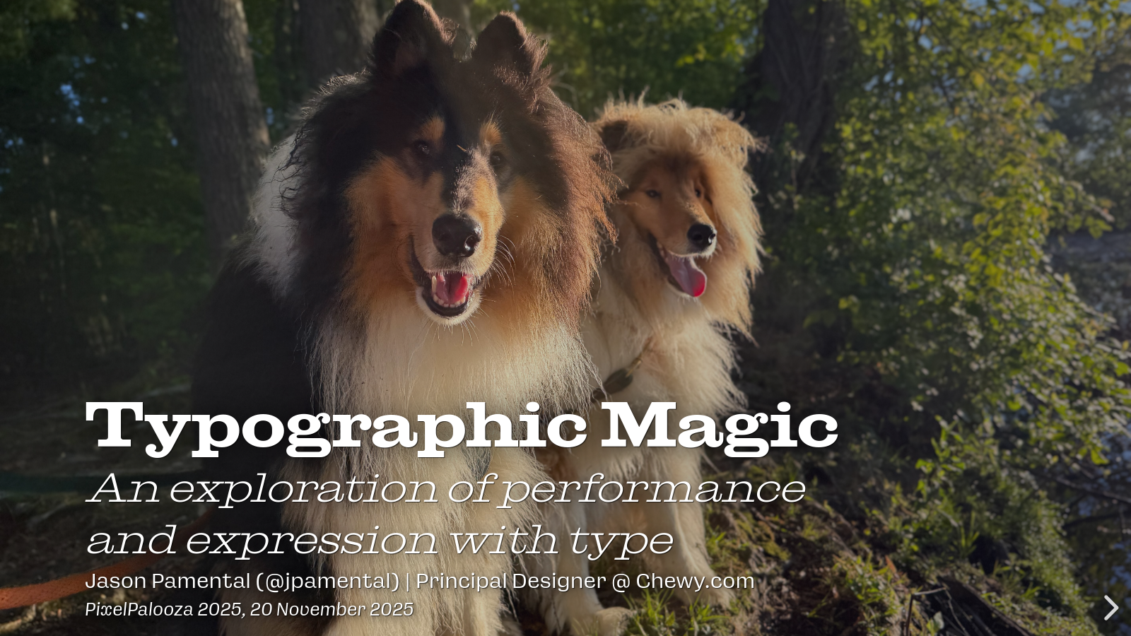 Typographic Magic by Jason Pamental