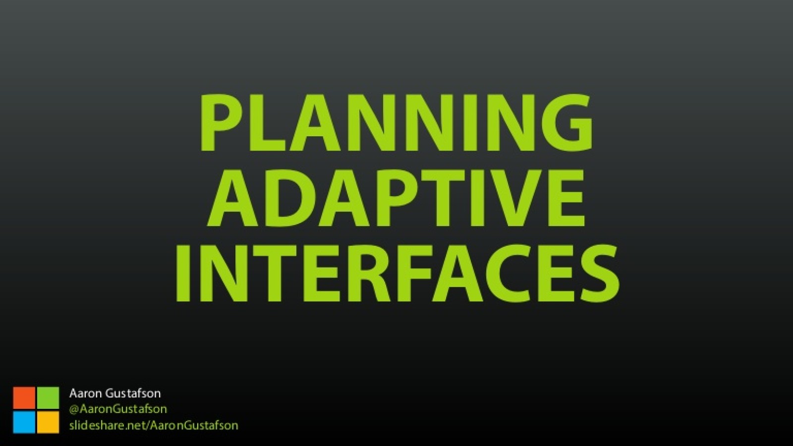 Planning Adaptive Interfaces