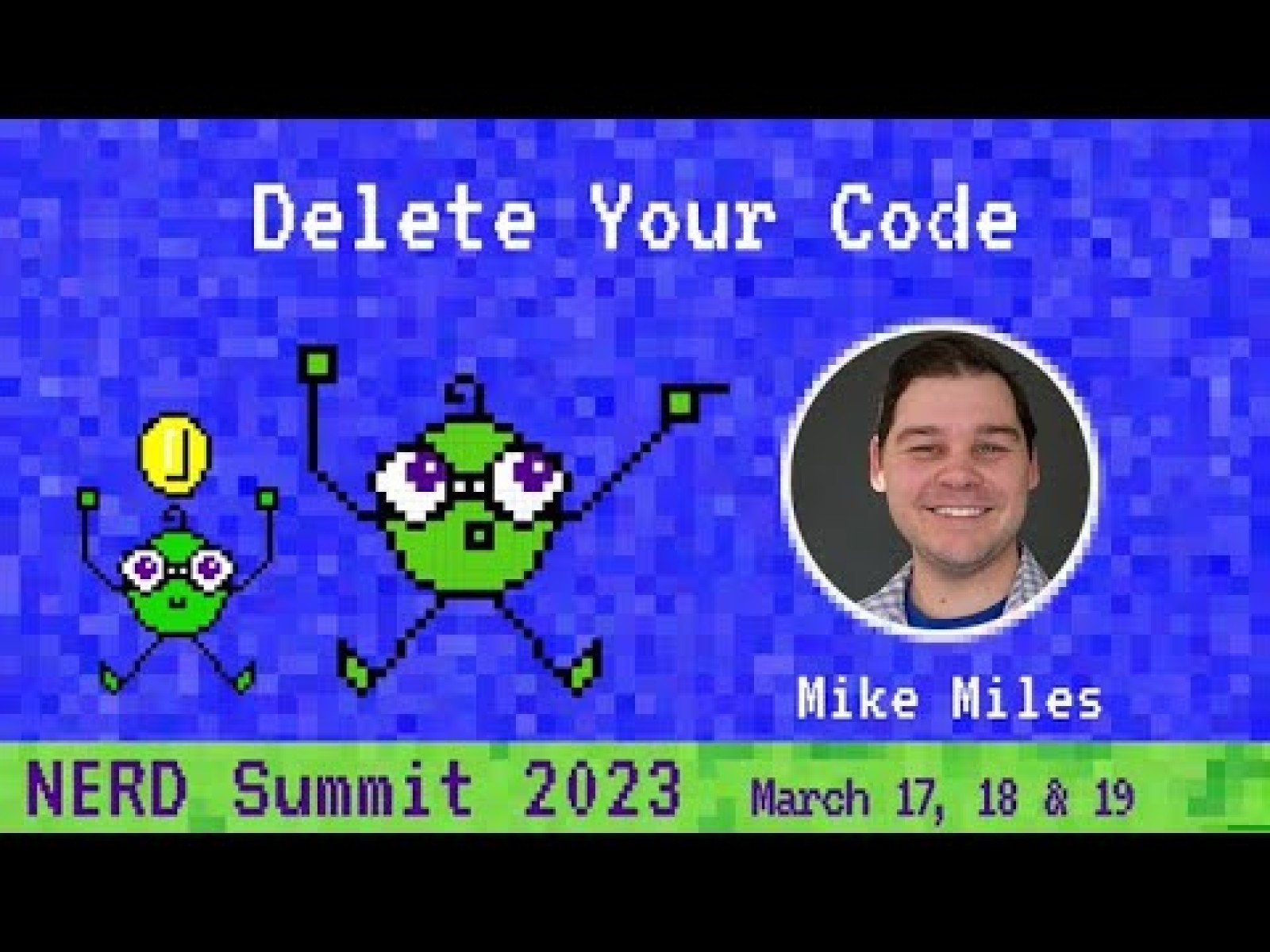 Delete your code - Lightning Talk