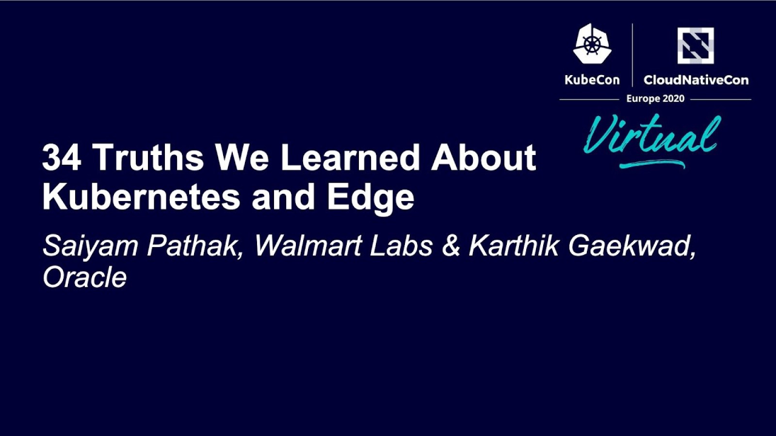 34 Truths We Learned About Kubernetes and Edge