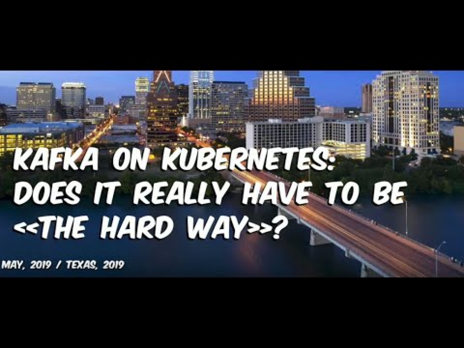 Kafka on Kubernetes: Does It Really Have To Be “The Hard Way”?