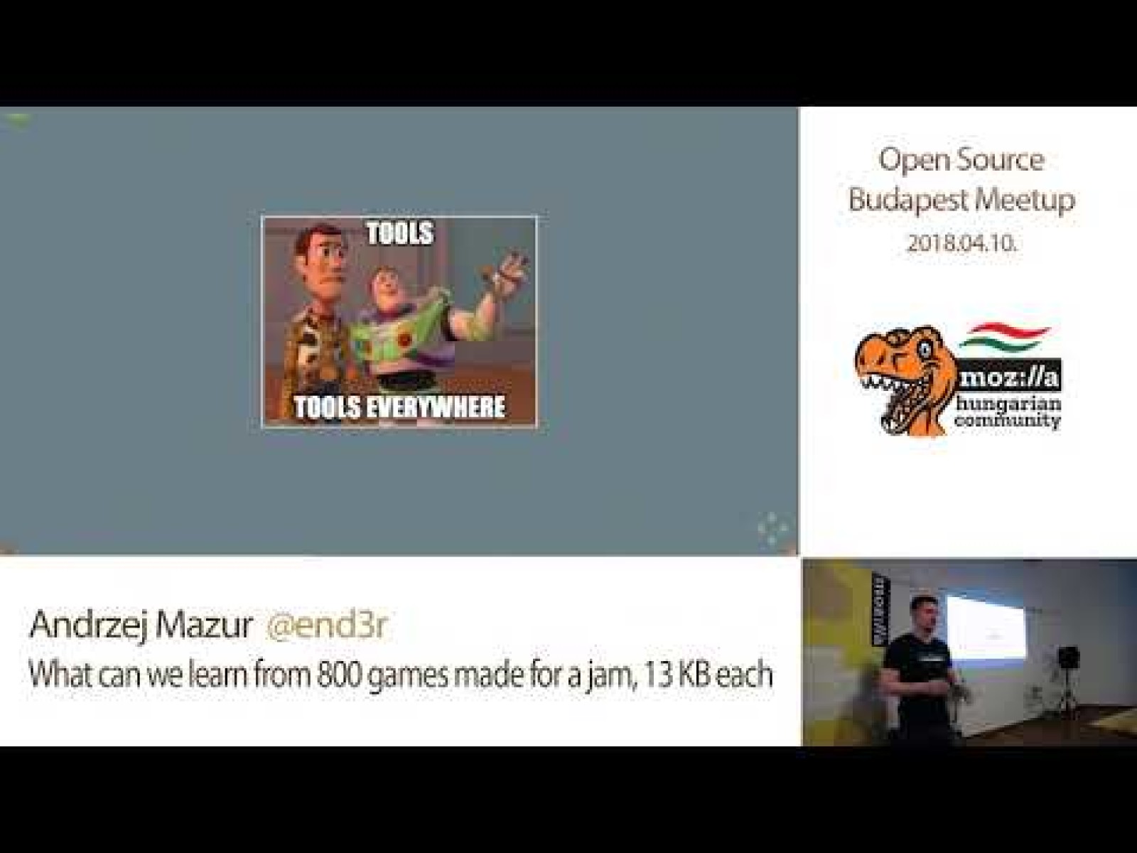 What can we learn from 800 games made for a jam, 13 kb each