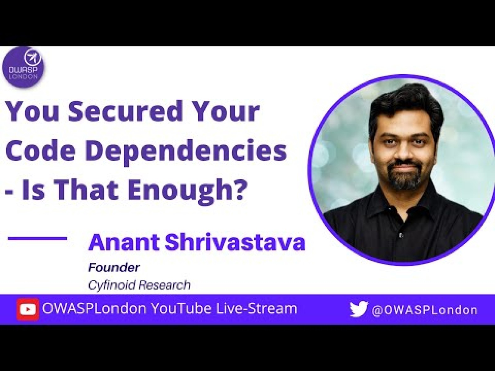 You secured your code dependencies, is that enough?