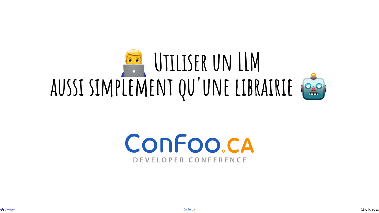  Utiliser un LLM aussi simplement qu’une librairie