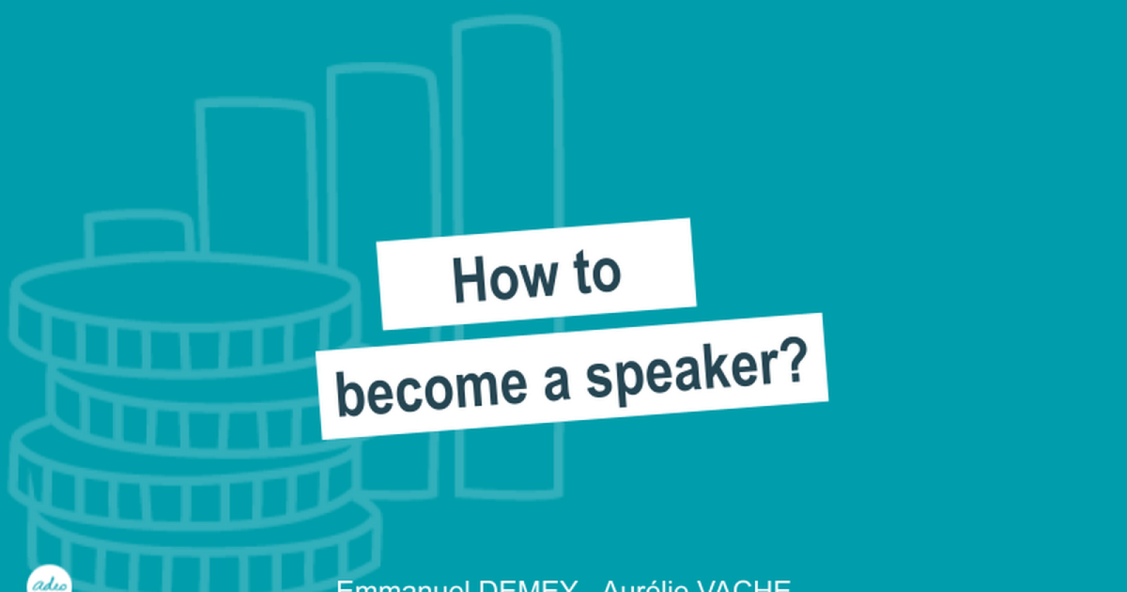 How to become a speaker?