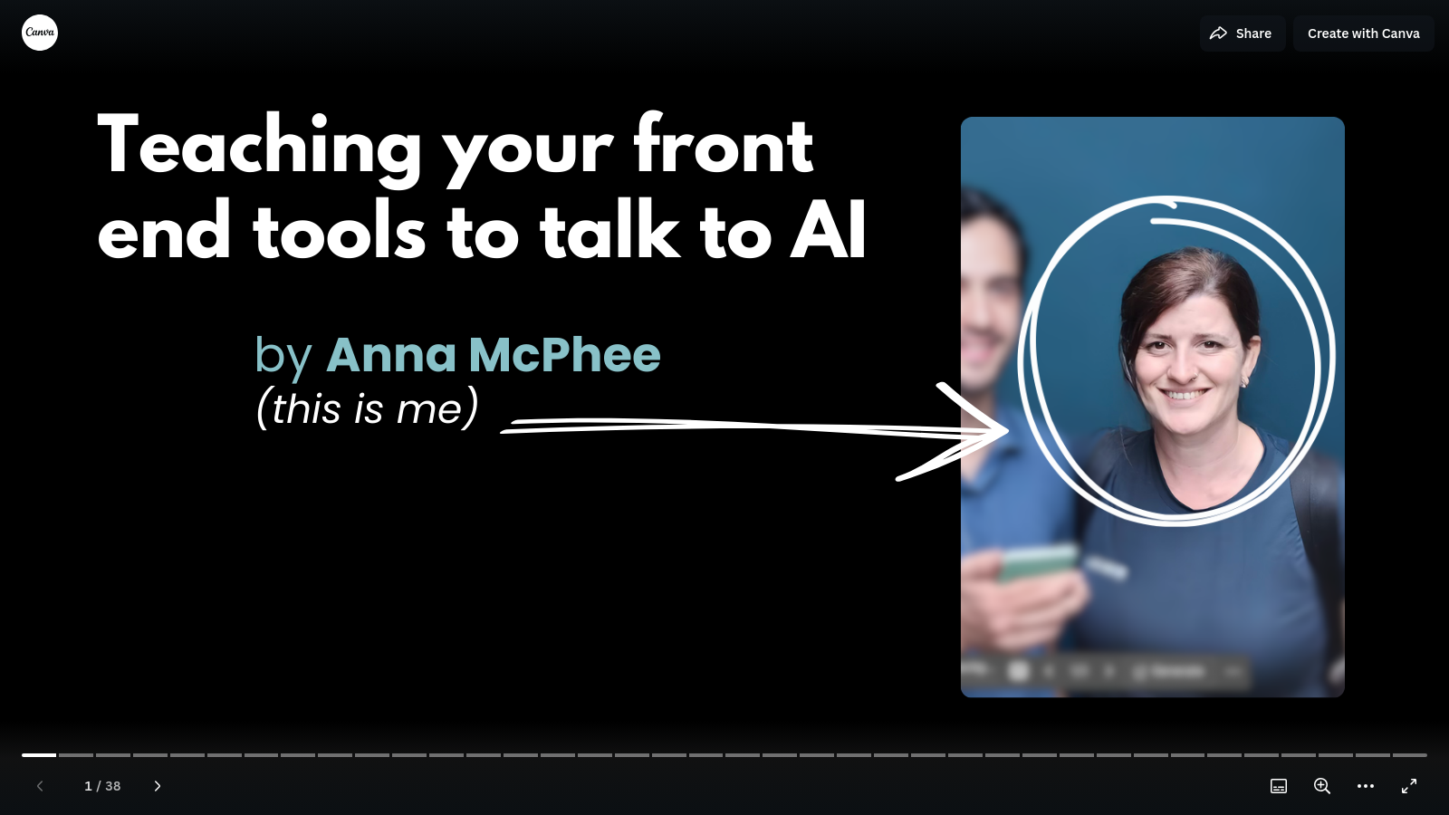 Teaching Your Frontend Tools to Talk to AI by Anna McPhee