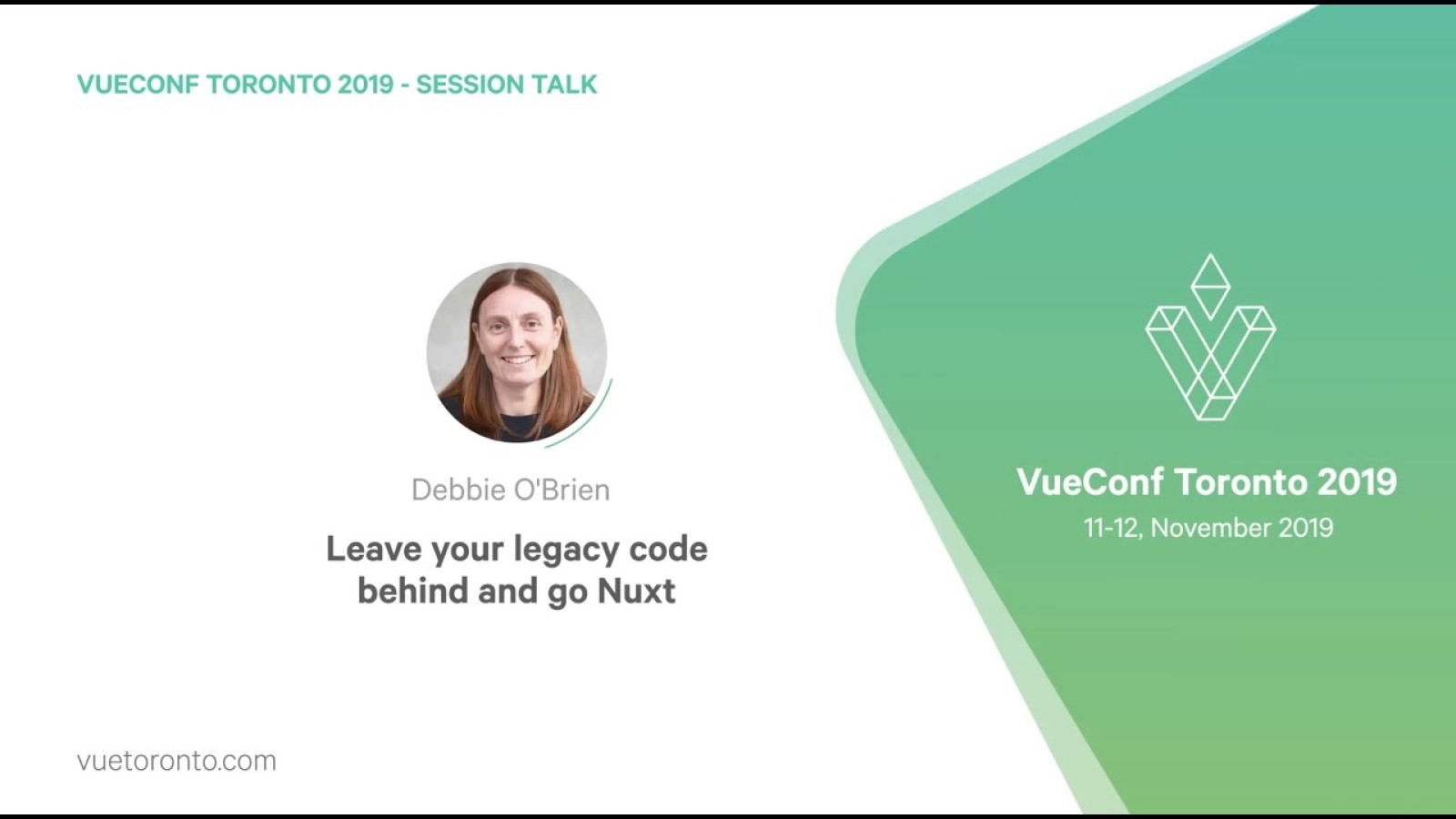 Leave your legacy code behind and go Nuxt