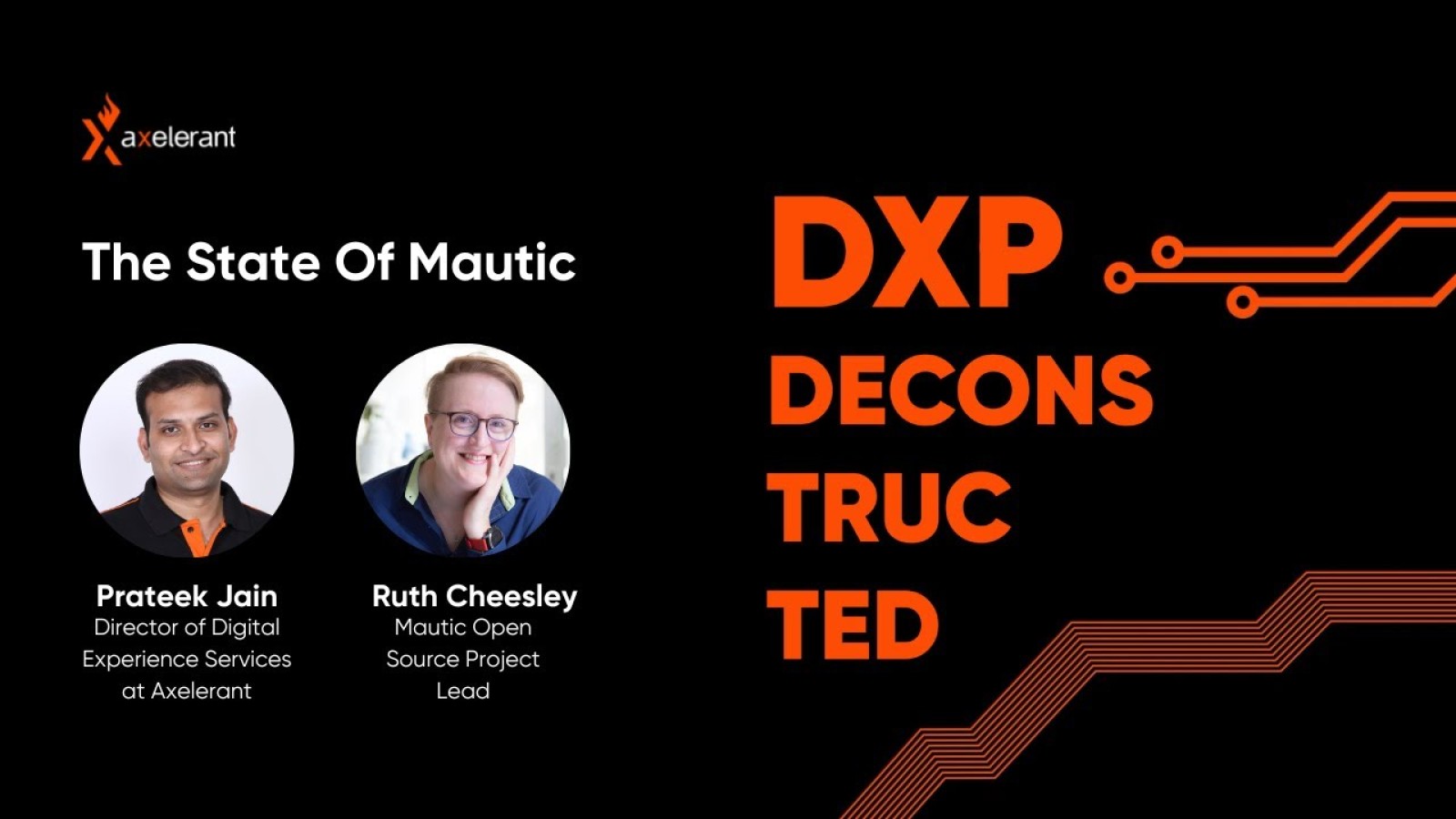 Axelerant presents DXP Deconstructed with Prateek Jain feat. Ruth Cheesley | S01E01 by Ruth Cheesley