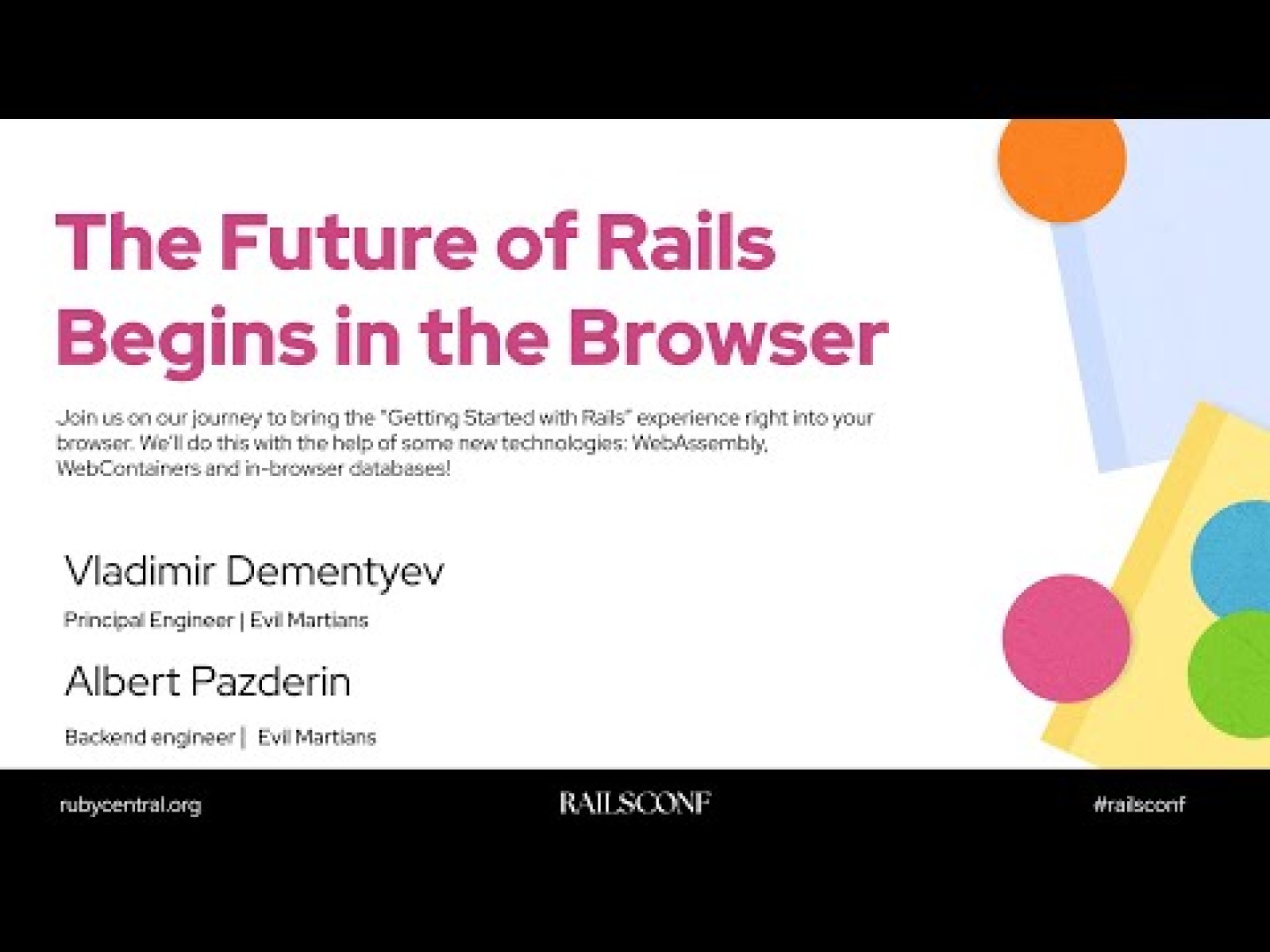 The future of Rails begins in the browser