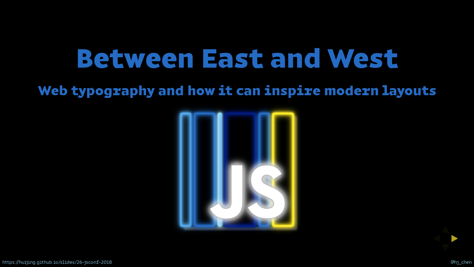 Between East and West: web typography and how it can inspire modern layouts