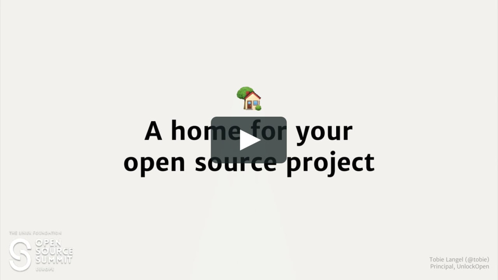 A Home for your open source project