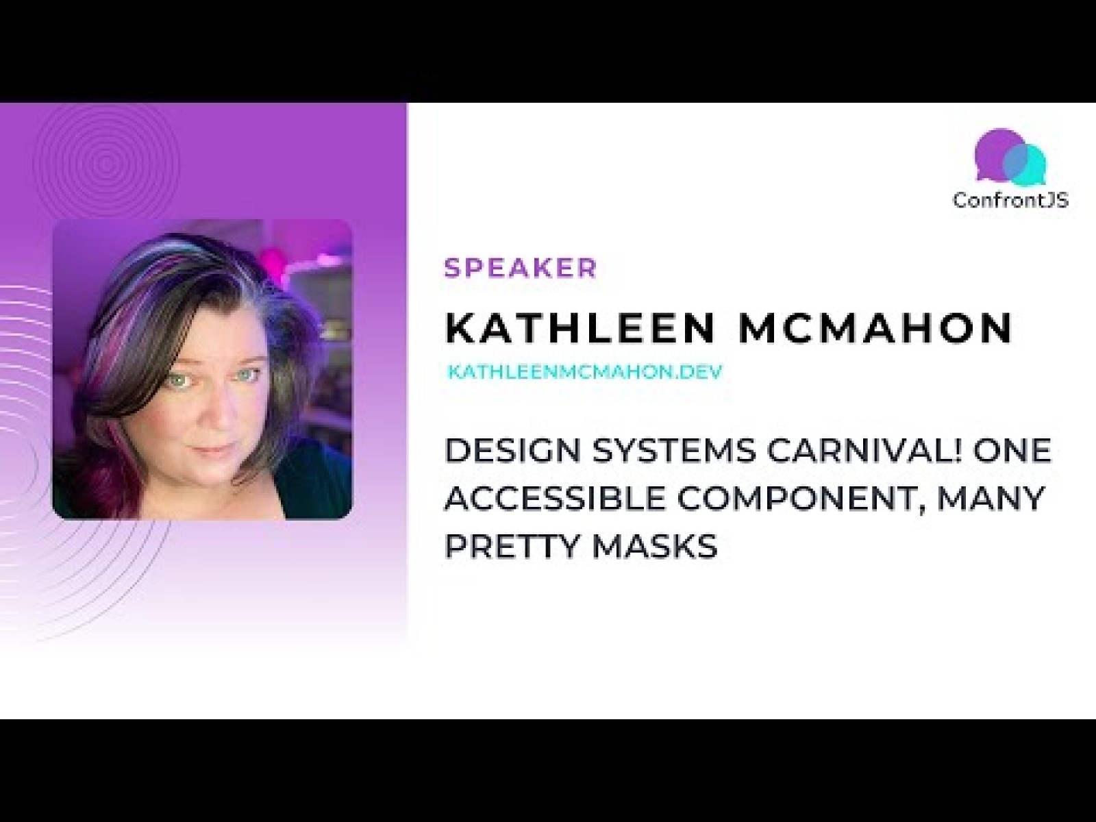 Design System Carnival! One accessible component, many pretty masks.