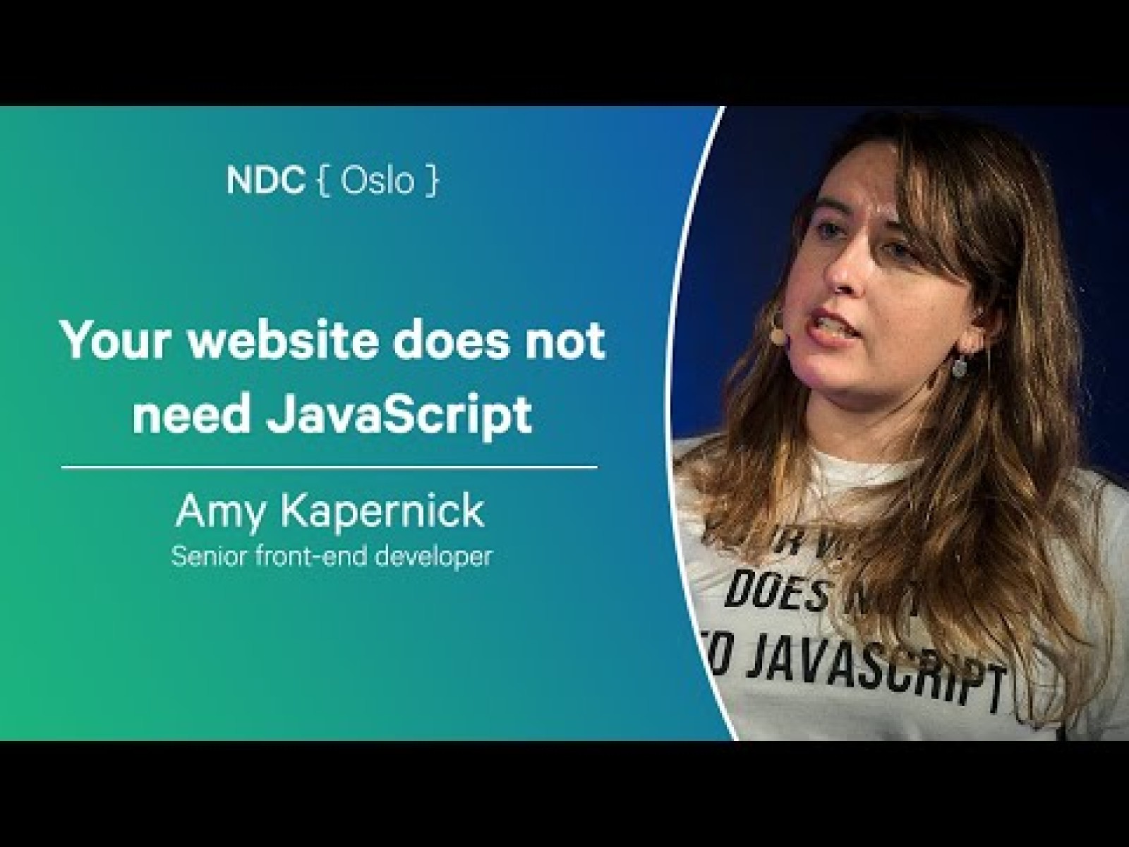 Your website does not need JavaScript