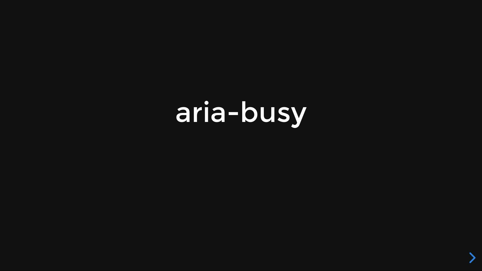 aria-busy