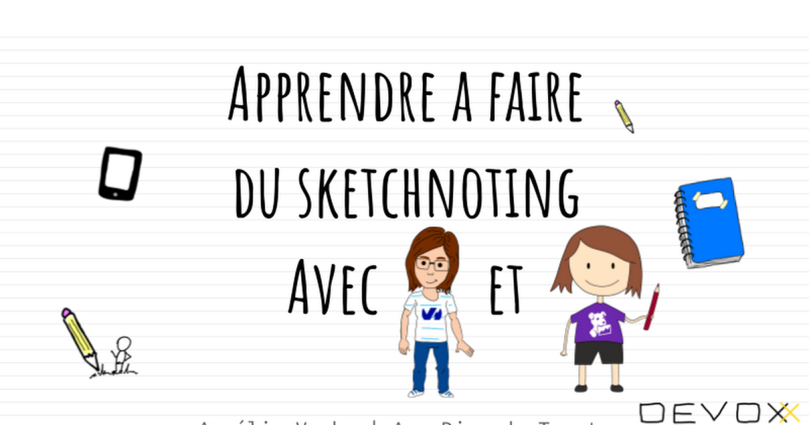✏️ Apprendre à faire du sketchnoting avec Ane et Aurélie by Aurélie Vache